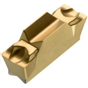 Inserto de Torneado Indexable ISO LCMF 051604-CMT8330 de 5 mm de Ancho con Recubrimiento PVD Dorado, Paquete de 10 - Product Image 2