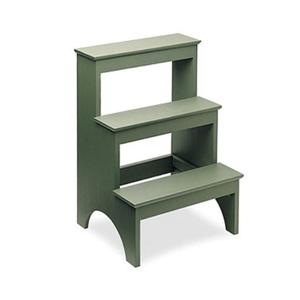 Durable Wooden Step <b>Stool</b> with Reinforced Timber Frame Ideal <b>for</b> Reaching High Cabinets Pantry Shelves and Daily Household Use - Product Image 1