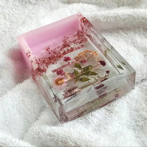 Porte-savon en résine époxy, forme personnalisée, couleur personnalisée, vente chaude, porte-savon en résine de haute qualité - Product Image 1