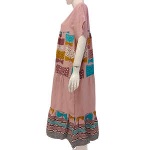 Vestido Jumbo de Mujer en Capas, Hecho de Rayón de Alta Calidad y Cómodo para Uso Diario - Product Image 4