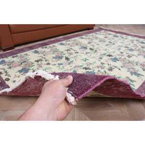 Tapis de 5,5 x 8,6 pieds, tapis turc vintage, tapis oriental violet - Product Image 4
