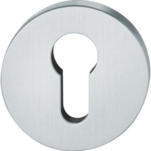 Cerraduras de Acero Inoxidable 6204 para Muebles, Juego de Rosetas con Llave, Escutcheon de 12 mm, Grosor de 7 mm, PZ FSB, para Cajones, Puertas, Escuelas, Gimnasios, Dormitorios - Product Image 1