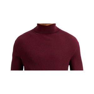 INC International Concepts Maglione da Uomo XX-Large Ascher Rollneck Rosso Invernale Taglie Forti Traspirante con Cappuccio Fantasia Stampata - Product Image 2