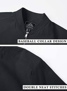 Chaqueta Bomber Taslan para Hombre de Primera Calidad, con Revestimiento de Camuflaje en la Parte Delantera, Impermeable, Cortavientos, Ropa de Calle Formal - Product Image 6