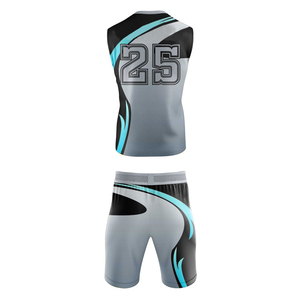 Vêtements de compression de qualité supérieure en gros, uniforme de football 7 contre 7, entièrement en polyester imprimé, uniformes 7v7 - Product Image 3