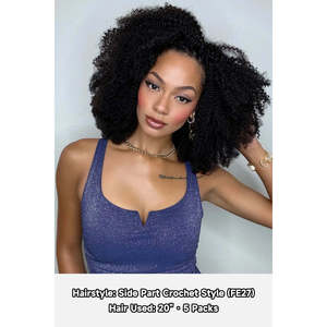 Extensiones de Cabello Brasileño Kbeth, Afro Rizado, Remy, Doble Trama, Sin Químicos, 60g, Aptas para Todos los Colores - Product Image 3