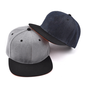 Gorra Unisex de 6 Paneles con Cierre a Presión, Color Sólido, Visera en Contraste, Algodón, Poliéster, Lona, Estilo Urbano, Casual, para Adultos - Product Image 6