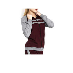 Venta al por mayor de chándal de mujer de buena calidad personalizado chándal de calidad superior entrenamiento personalizado viste chándal de mujer - Product Image 3