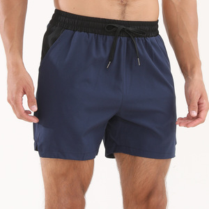 Pantalones cortos atléticos para hombre con logotipo personalizado, pantalones cortos de entrenamiento de gimnasio de secado rápido de 5 pulgadas, pantalones cortos deportivos para correr para hombre con bolsillos, envío DDP - Product Image 3