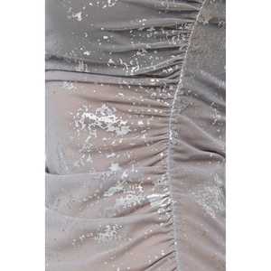 Chemise en maille imprimée décontractée pour femmes, logo floral sur le devant, taille XL, tissu en mousseline de soie, coupe ajustée, tissée pour les fêtes de printemps et d'été - Product Image 4