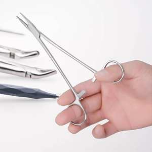 Aguja quirúrgica de precisión profesional, base de instrumento médico, agujas de sutura de acero inoxidable - Product Image 2