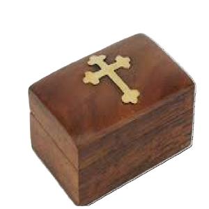 Boîte de rangement en bois écologique faite à la main en forme de rectangle de haute qualité avec un travail de sculpture élégant pour la décoration intérieure - Product Image 3