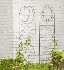 Enrejado de jardín de metal, diseño atemporal que se adapta a diversos estilos de paisaje, soporte de jardín de metal versátil para exteriores. - Product Image 6