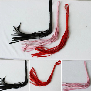 Fouet à cheval en cuir, fouet d'équitation, longueur 63 cm, manche en fibre de carbone, parfait pour votre cheval préféré - Product Image 6