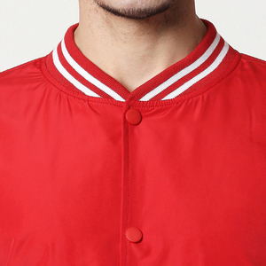 Nouvelle Arrivée – Blouson Varsity Homme Haute Qualité Col Montant Hiver Coupe-Vent Respirant Style Urbain Personnalisable OEM - Product Image 3