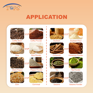 آلة طحن الذرة المرنة لإنتاج دقيق الذرة والمكونات الغذائية والمنتجات المخبوزة، مطحنة كهربائية - Product Image 3