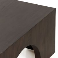 Table basse en bois de forme carrée au design moderne pour le salon Table basse centrale en marbre Arts indiens en bois