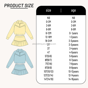 Ensemble de vêtements de sport pour filles, tissu de yoga, haut à manches longues avec fermeture éclair, jupe plissée pour le tennis, la danse et les jeux en plein air - Product Image 5