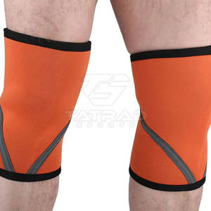 Nuevas Rodilleras de Neopreno Grueso de Alta Calidad para Levantamiento de Pesas con Protección Profesional, Ligeras y Transpirables, con Cierre de Cordones - Product Image 2