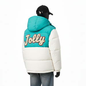 Chaqueta Acolchada para Mujer, Tejido de Poliéster de Primera Calidad, Paneles de Bloques de Color, Chaqueta Acolchada con Apliques Personalizados y Logotipo - Product Image 5