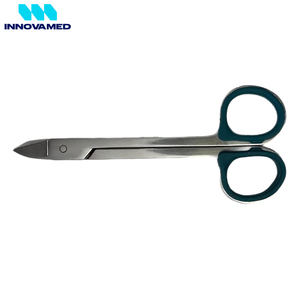 Ciseaux de pédicure pour ongles d'orteil Lames en acier inoxydable incurvées tranchantes Poignée en silicone souple antidérapante Ciseaux de podiatrie - Product Image 2