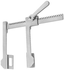 Écarteur manuel de haute qualité Finochietto, 20 cm, écarteur de côtes, capacité d'écartement de 30 mm x 45 mm, certifié CE, en acier inoxydable - Product Image 4