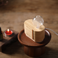 Diffuseur d'arôme de table coréen classique malaisien Oem en bois véritable Ce Rohs huile naturelle parfum sans eau aromathérapie