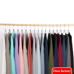 Venta al por mayor de manga larga logotipo personalizado Unisex blusa de algodón con estampado en blanco al por mayor de calidad de primavera cuello redondo Camiseta para hombres - Product Image 4