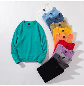 Streetwear Tela transpirable Todas las estaciones Pullover Sudaderas Logotipo personalizado, color y diseño Sudadera de cuello redondo para mujer - Product Image 3