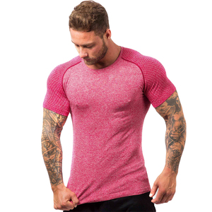 เสื้อยืดผ้าฝ้าย100% พอดีตัวลำลองระบายอากาศได้ดีถักทอพลัสไซส์สำหรับผู้ชายเสื้อเปล่าสีล้วนพิมพ์ลายแบบกำหนดเอง-DTF DTG - Product Image 4