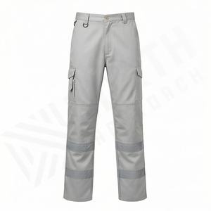 Pantalones de Trabajo de Seguridad 100% Poliéster, Pantalones de Trabajo de Seguridad con Múltiples Bolsillos para Hombre, Pantalones de Trabajo Reflectantes, Venta al por Mayor, Personalizados - Product Image 1