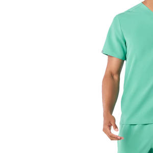 De calidad superior de los hombres Hospital Enfermeras Scrubs de punto de poliéster disponible en todos los colores y tamaños fácil de usar al por mayor - Product Image 3