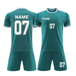 Uniforme de football sportif de la meilleure qualité en polyester à séchage rapide, ensemble d'uniformes de football d'équipe pour adultes avec sublimation - Product Image 5