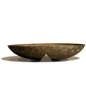 Bol décoratif en laiton et aluminium fait main et personnalisé pour hôtel de luxe, finition haut de gamme, bols de service pour hôtel, décoration pour la maison et la table - Product Image 3