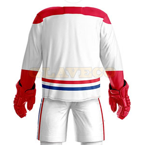 Uniforme de hockey sur glace léger à manches longues, sur mesure, vente en gros, uniforme de hockey sur glace unisexe - Product Image 6