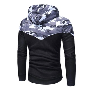 Chándales informales para hombre, ropa deportiva de retazos de contraste de Color sólido hecha a medida para hombre, venta al por mayor - Product Image 5