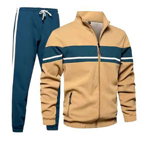 Conjunto de chándal personalizable para hombre, chándal de 2 piezas, traje deportivo de primavera y otoño, chaqueta y pantalones, de la mejor calidad - Product Image 6