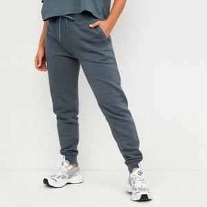 Joggers de sports d'hiver pour femmes coupe ample pantalons de survêtement d'entraînement plats décorations élastiques pantalons de survêtement Baggy pantalons de technique lavés - Product Image 5