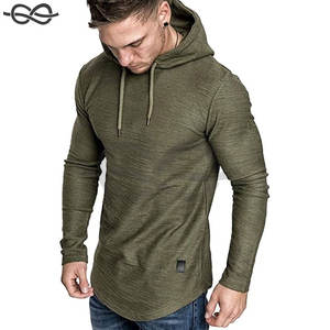 Sudaderas con capucha atléticas de moda para hombre, sudadera deportiva, jersey de lana de Color sólido, ropa deportiva básica versátil con estilo cómodo - Product Image 4