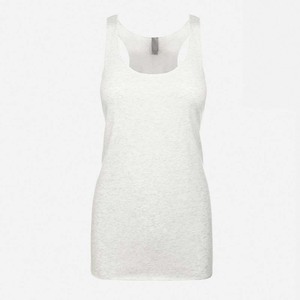 Débardeur pour femme Next Level, en tissu tri-mélange, dos nageur, 6733 - Vert décontracté - Taille L - Product Image 5