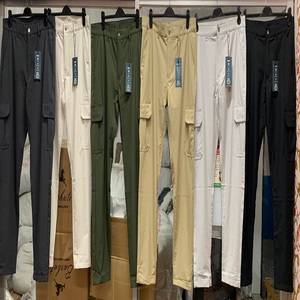 Pantalon en sergé droit décontracté et intelligent pour homme, coupe décontractée, stretch, ripstop, série tactique, pantalon cargo en coton imperméable - Product Image 1