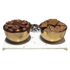 Elegant <b>Chocolates</b> Bowl Made Of Metal Decorative Bowl Sweets Holder Perfect For <b>Weddings</b> & Special Occasions Affordable Price - Product Image 4