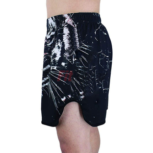 Short de combat Muay Thai respirant de haute qualité pour hommes MMA Kick Boxing Grappling Gear OEM Wholesale Rate Optimal for Martial Arts - Product Image 1