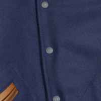 Yeni Özel Tasarım Kışlık Nefes Alabilen Nakış Yamalı Deri Kollu Kolej Giysisi Letterman Varsity Ceket Yüksek Kaliteli Yün