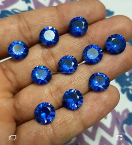 อัญมณีลาริมาร์ทรงสี่เหลี่ยมขนาด10x20มม. อัญมณีลาริมาร์ทรงหลวมสำหรับทำเครื่องประดับ - Product Image 3