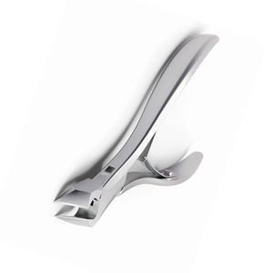 Coupe-ongles professionnel en acier inoxydable à double ressort pour ongles incarnés Logo de beauté lame incurvée pour bébés - Product Image 6