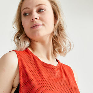 Women's Casual Summer Fashion Breathable Jersey <b>Tank</b> <b>Top</b> Quick-Dry <b>Loose</b> Sleeveless Workout Fitness Custom OEM Wholesale - Product Image 5