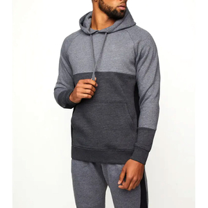 Sweat à capuche d'hiver respirant en molleton de coton/bambou/polyester de qualité supérieure, épais et surdimensionné, pour hommes - Product Image 5