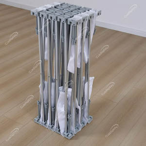 कपड़े पॉप अप प्रदर्शित पृष्ठभूमि बैनर फैक्टरी सीधे विज्ञापन स्टैंड कस्टम लोगो मुद्रण दीवार खड़ी - Product Image 4