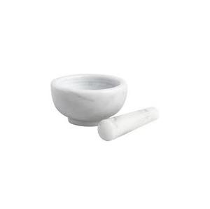 100% ensemble de pilon à mortier en marbre naturel ayurvédique herbes meulage outils à épices fabricant fait à la main de qualité supérieure poli brillant - Product Image 2